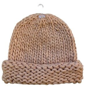 WHITE FABLE NWOT Soft Knit Light Pink Beanie